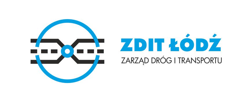 Logotyp Zarządu Dróg i Transportu w Łodzi