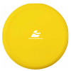 Zdjęcie przedstawia okrągłe, żółte frisbee.
