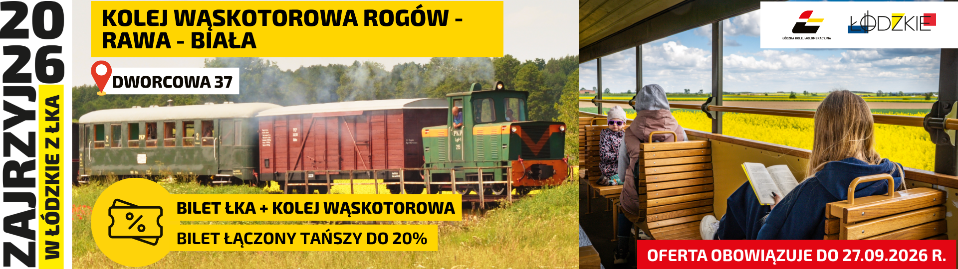 Obrazek przedstawia ofertę Zajrzyj w Łódzkie - KWRRB