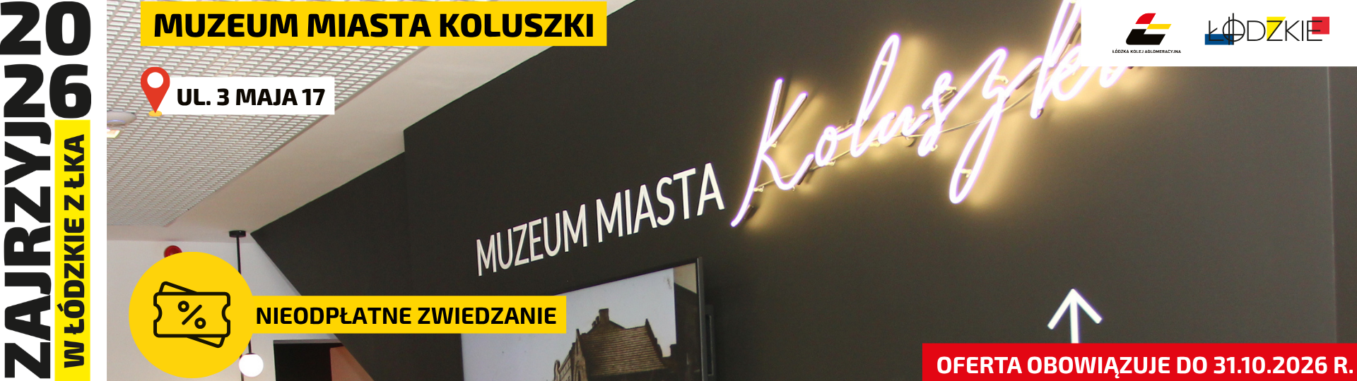 Obrazek przedstawia ofertę Zajrzyj w Łódzkie - Muzeum Miasta Koluszki