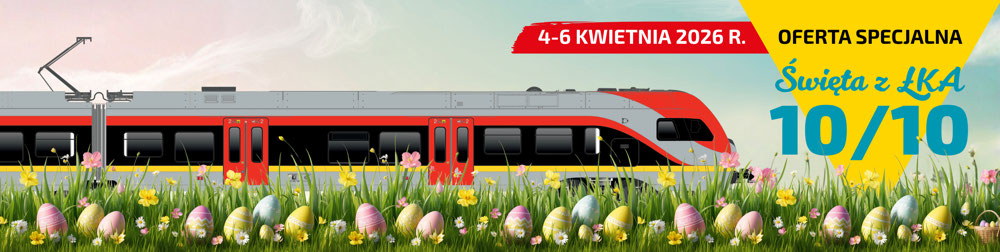 Baner oferty "Święta z ŁKA 10/10"